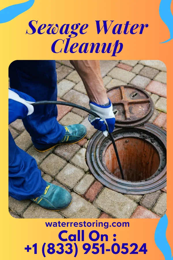 Sewage Water Cleanup in Red Oak, NC
